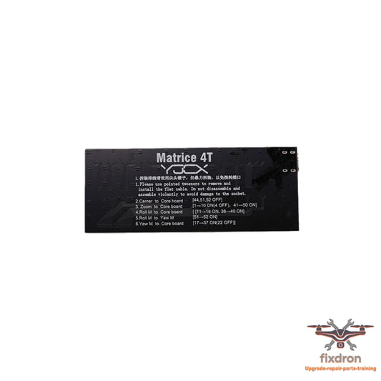 Matrice 4T Gimbal Camera Signal Coaxial Cable Workshop Test Board - Fixdron
