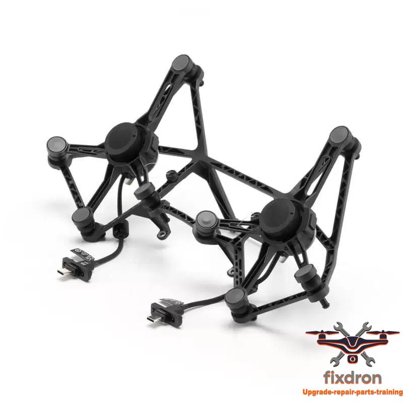 Universal Dual Downward Gimbal Connector Mount Plate Assembly Compatible with Matrice 300 / 350 RTK